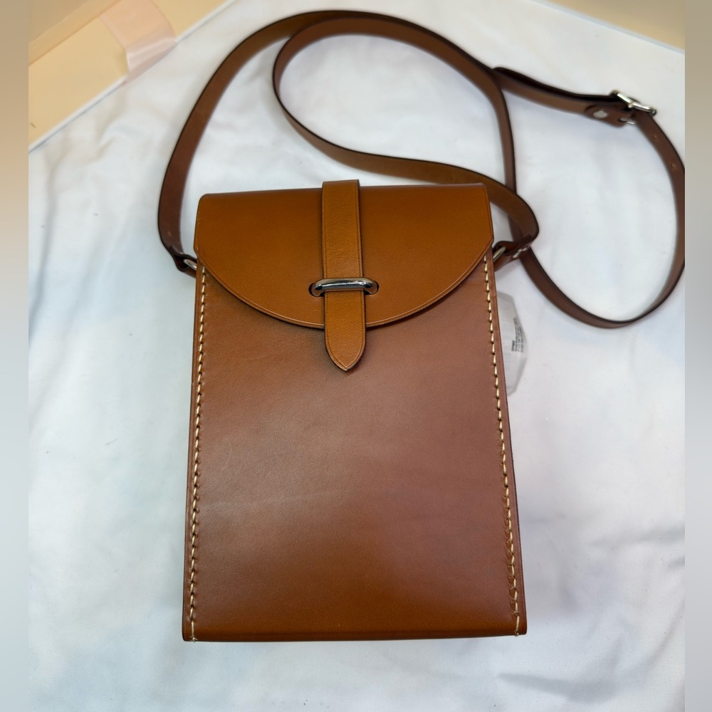 Elegant Brown Crossbody Bag